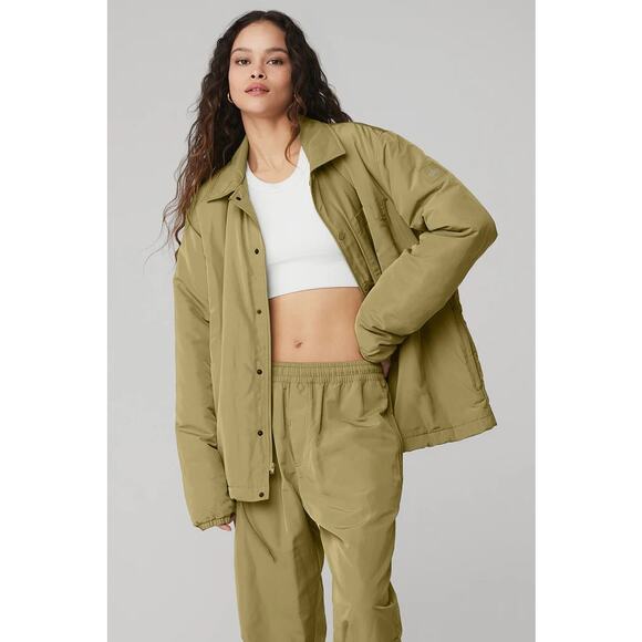 ALO Yoga Jackets & Blazers - Alo Yogo Legend Jacket In Wasabi Size Small